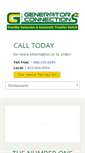 Mobile Screenshot of generatorconnection.com